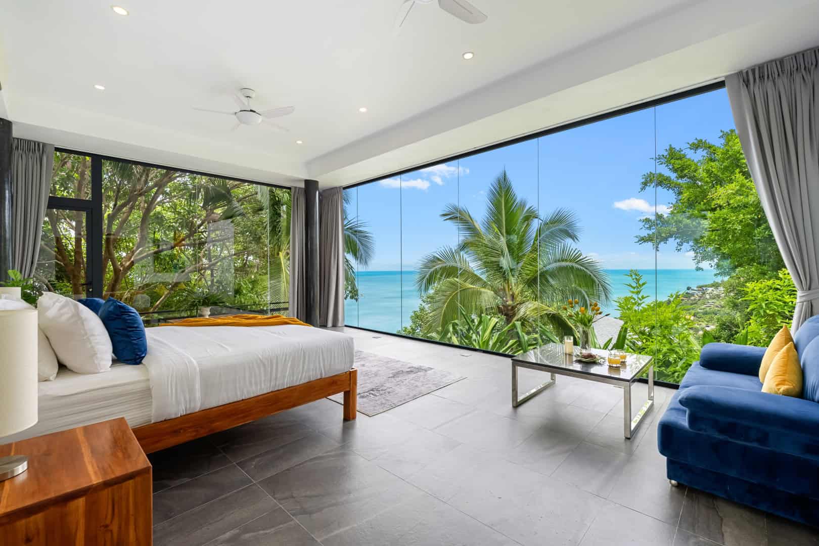 Hillside villa